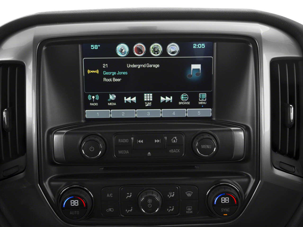 2016 Chevrolet SILVERADO 1500 EXTENDED CAB PICKUP - STANDARD BED