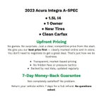 2023 Acura Integra CVT w/A-Spec Package