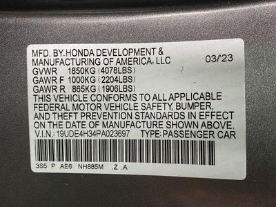 2023 Acura Integra CVT w/A-Spec Package