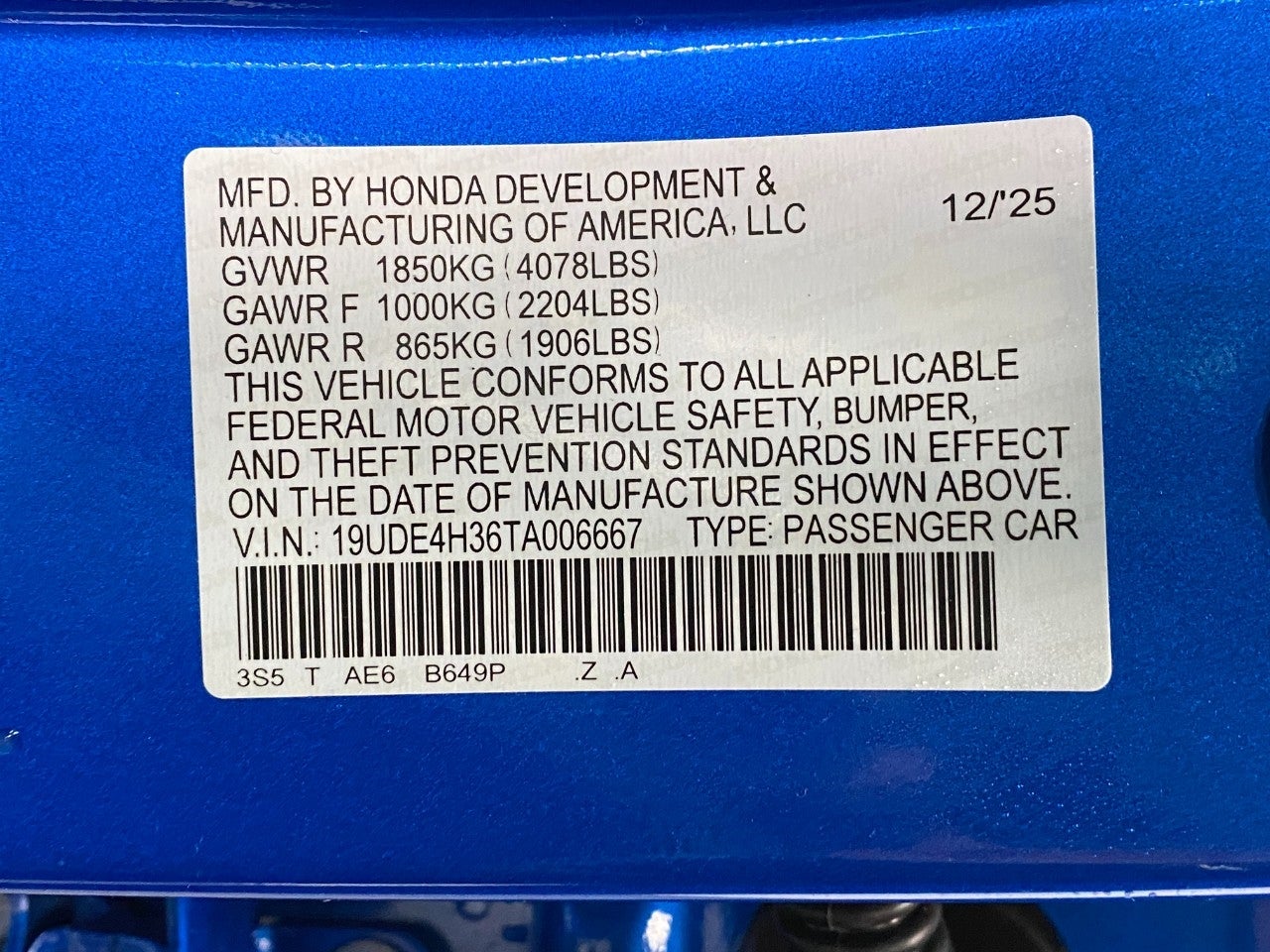 2026 Acura Integra CVT w/A-Spec Package