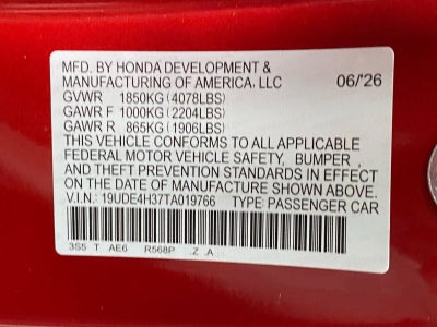 2026 Acura Integra CVT w/A-Spec Package