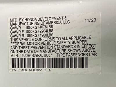 2024 Acura Integra CVT w/A-Spec Package