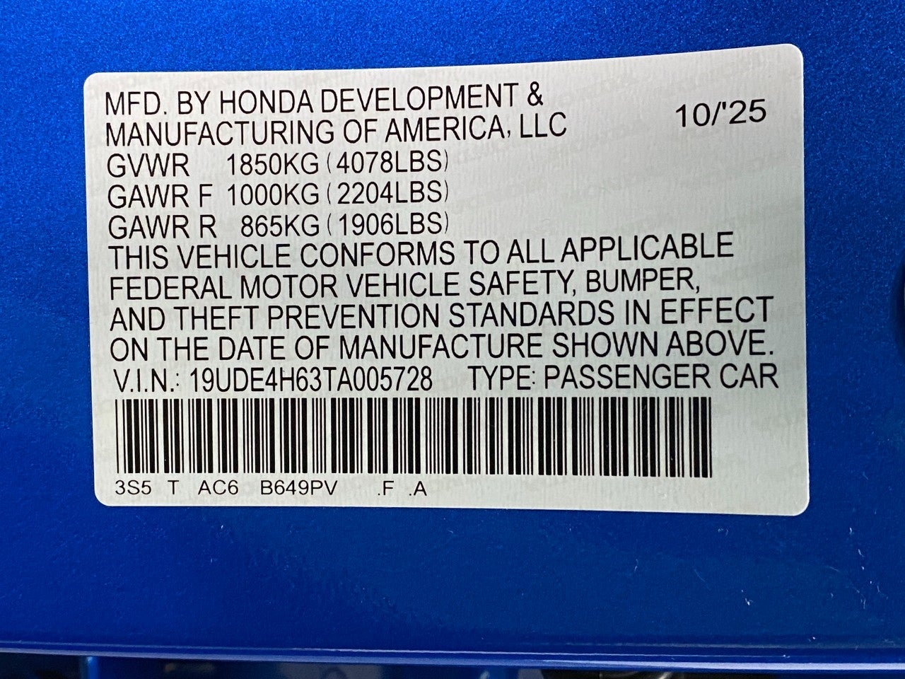 2026 Acura Integra CVT w/A-Spec Technology Package