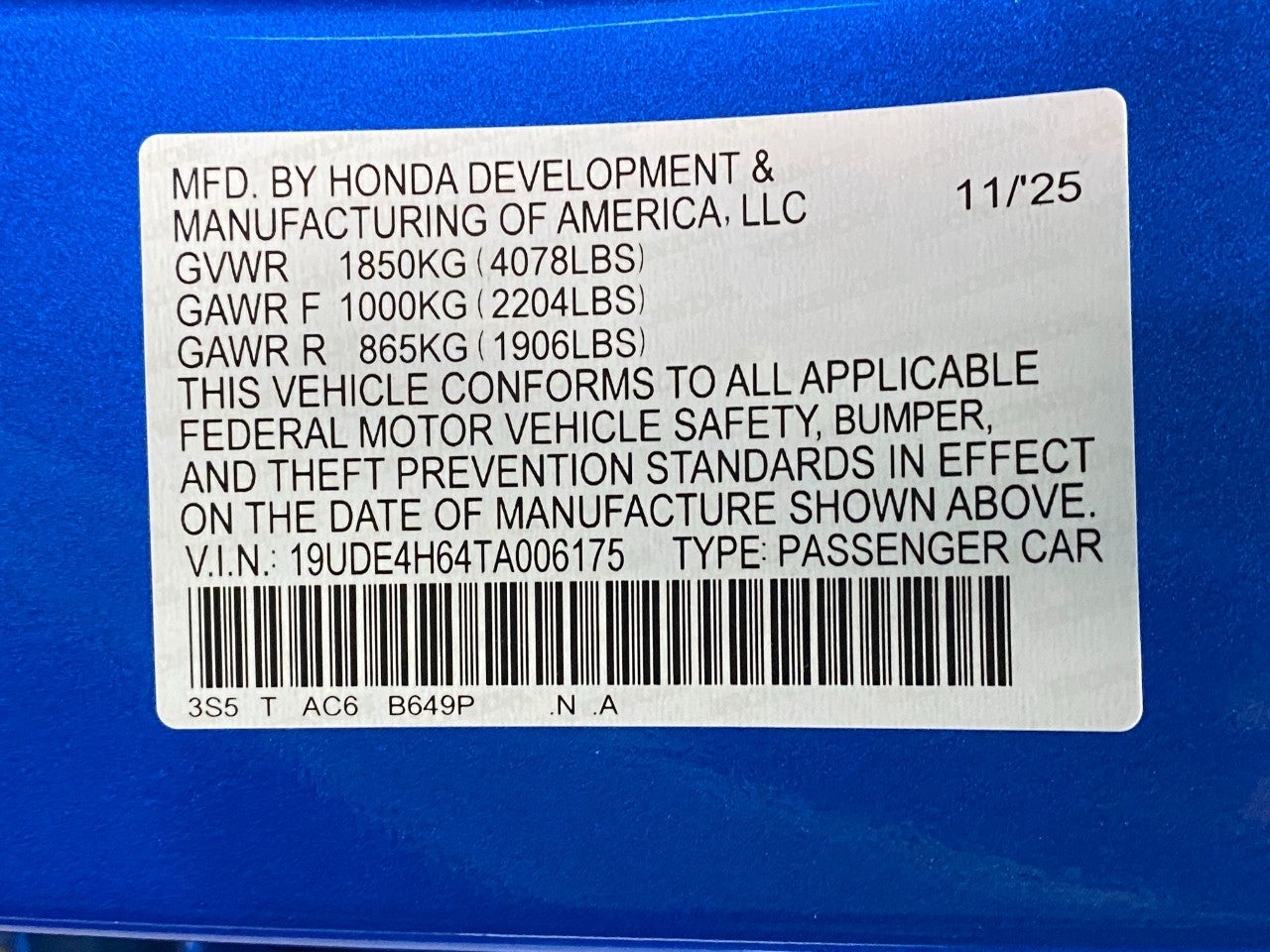 2026 Acura Integra CVT w/A-Spec Technology Package