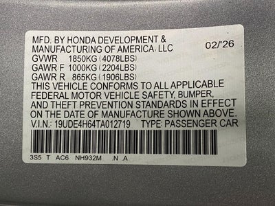 2026 Acura Integra CVT w/A-Spec Technology Package