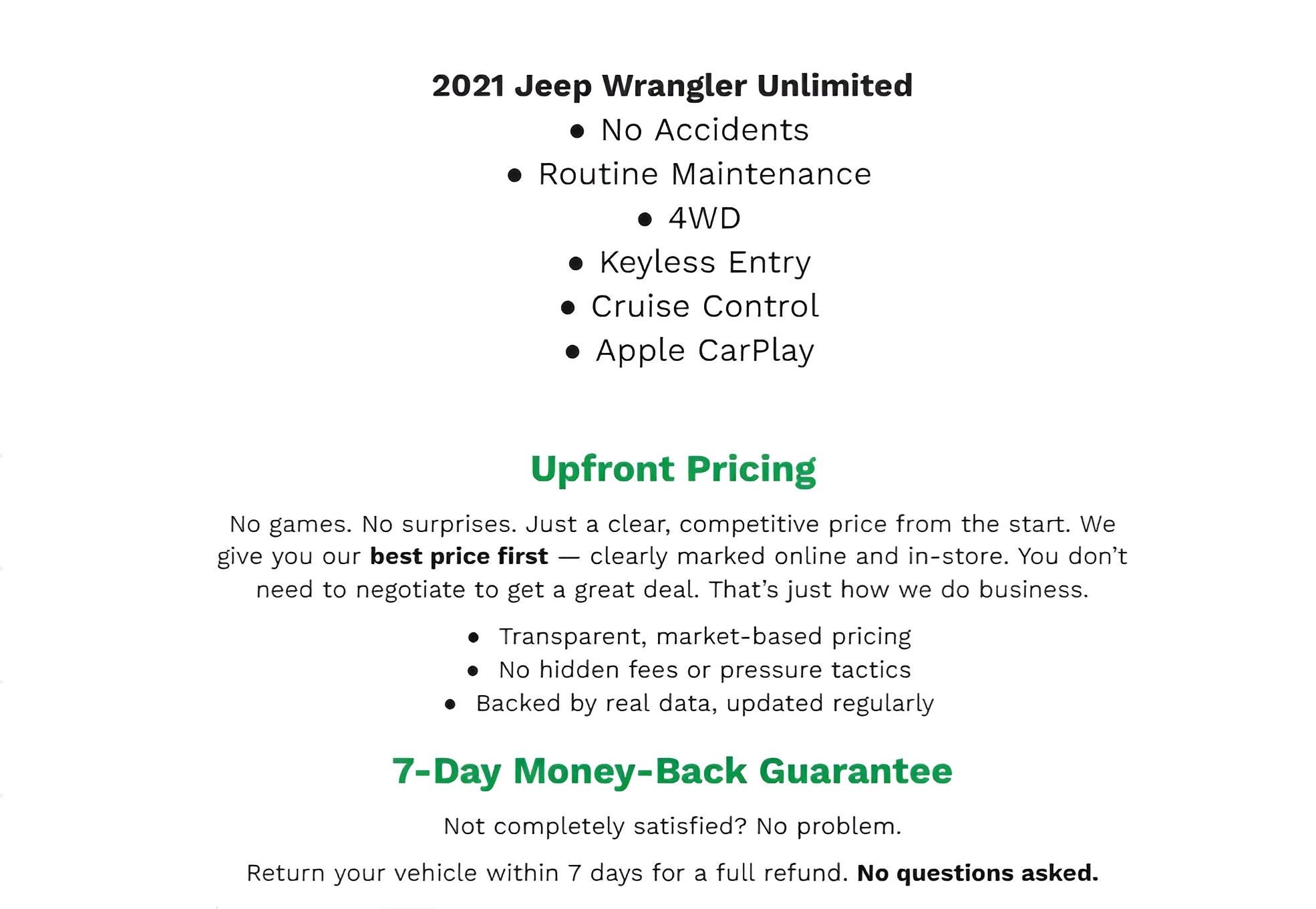 2021 Jeep WRANGLER SPORT UTILITY