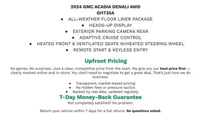 2024 GMC Acadia AWD 4dr Denali