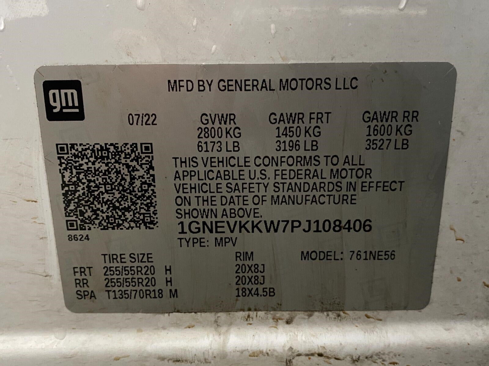 2023 Chevrolet Traverse AWD 4dr Premier