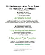 2025 Volkswagen Atlas Cross Sport 2.0T SEL Premium R-Line 4MOTION