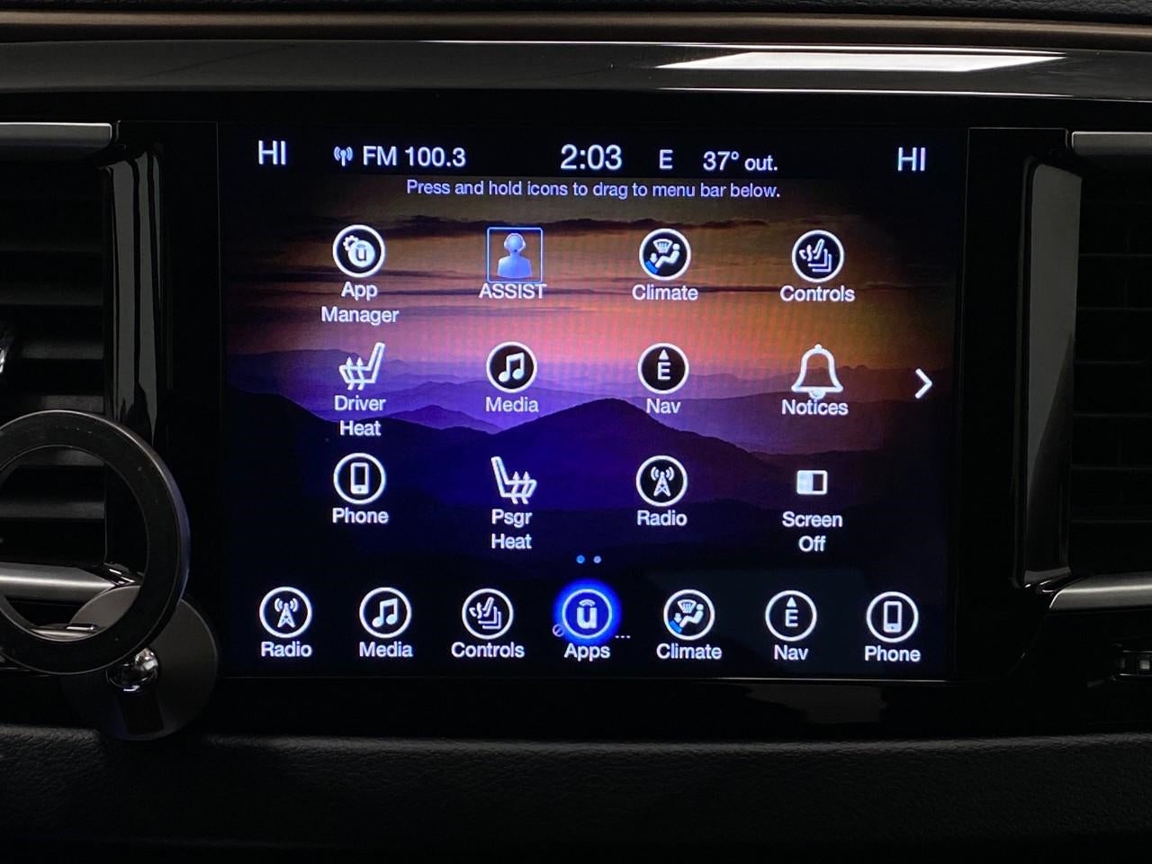 2017 Chrysler PACIFICA MINI-VAN, PASSENGER