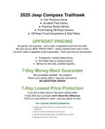 2025 Jeep Compass Trailhawk 4x4