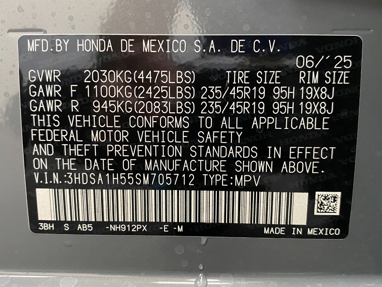 2025 Acura ADX FWD w/A-Spec Package