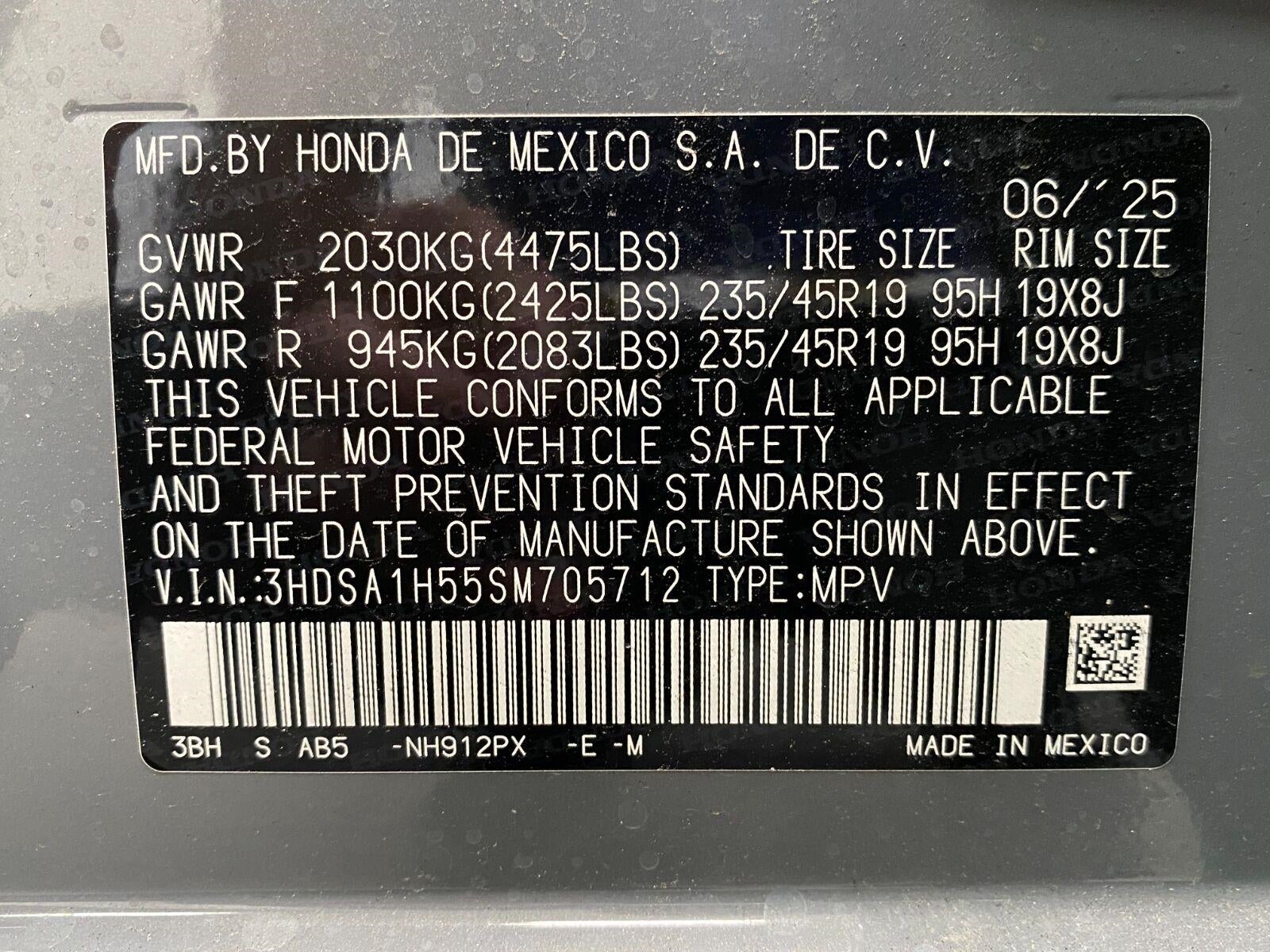 2025 Acura ADX FWD w/A-Spec Package