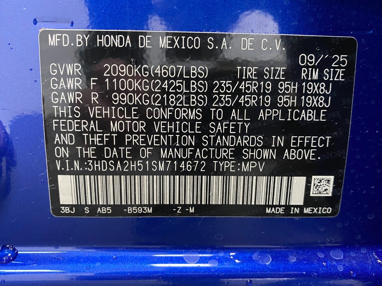 2025 Acura ADX AWD w/A-Spec Package