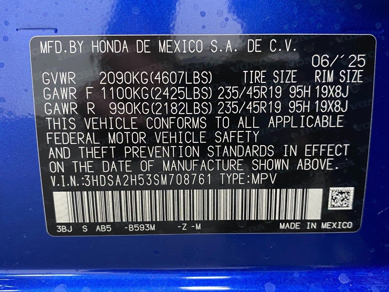 2025 Acura ADX AWD w/A-Spec Package