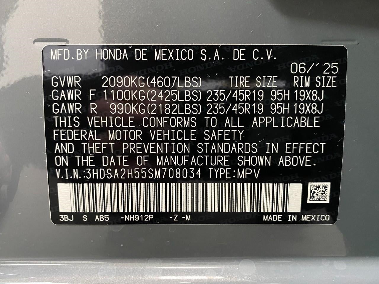 2025 Acura ADX AWD w/A-Spec Package