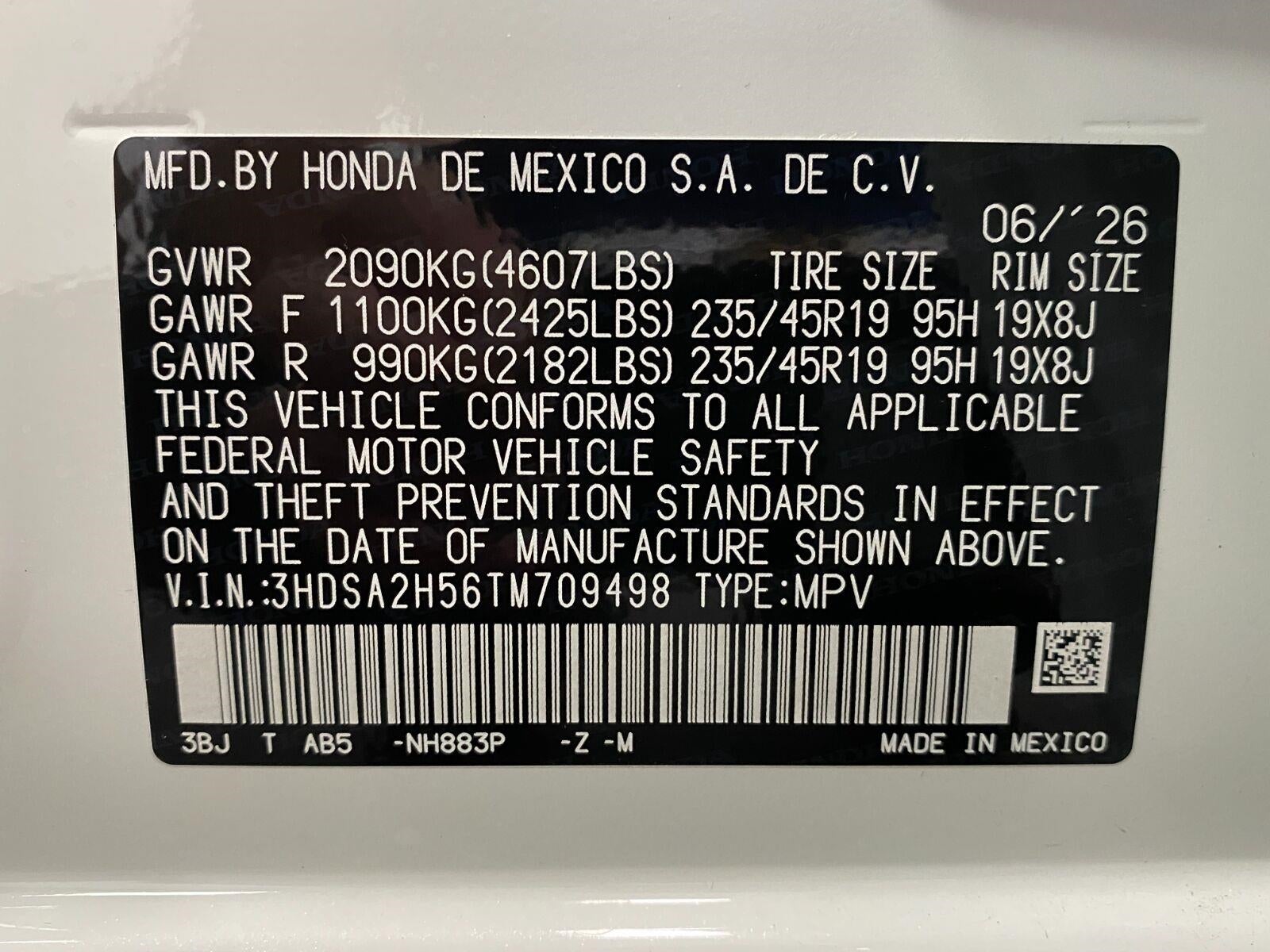 2026 Acura ADX AWD w/A-Spec Package