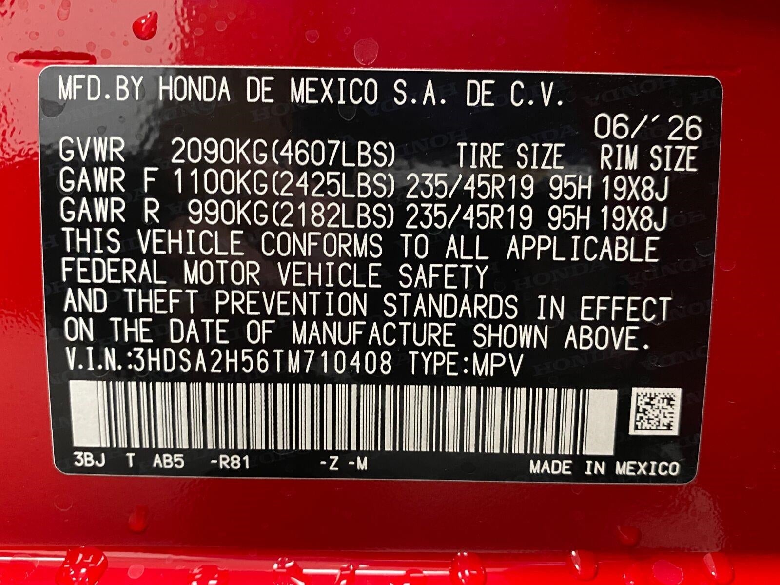 2026 Acura ADX AWD w/A-Spec Package