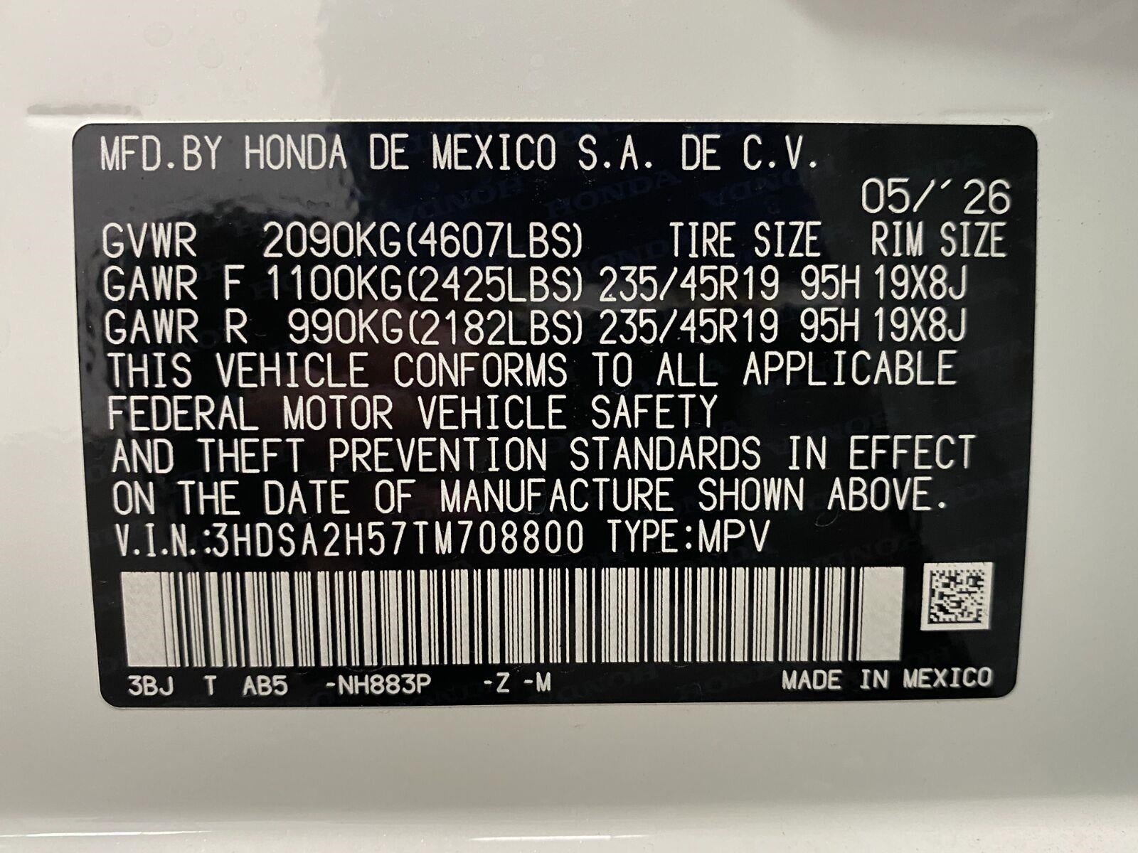 2026 Acura ADX AWD w/A-Spec Package