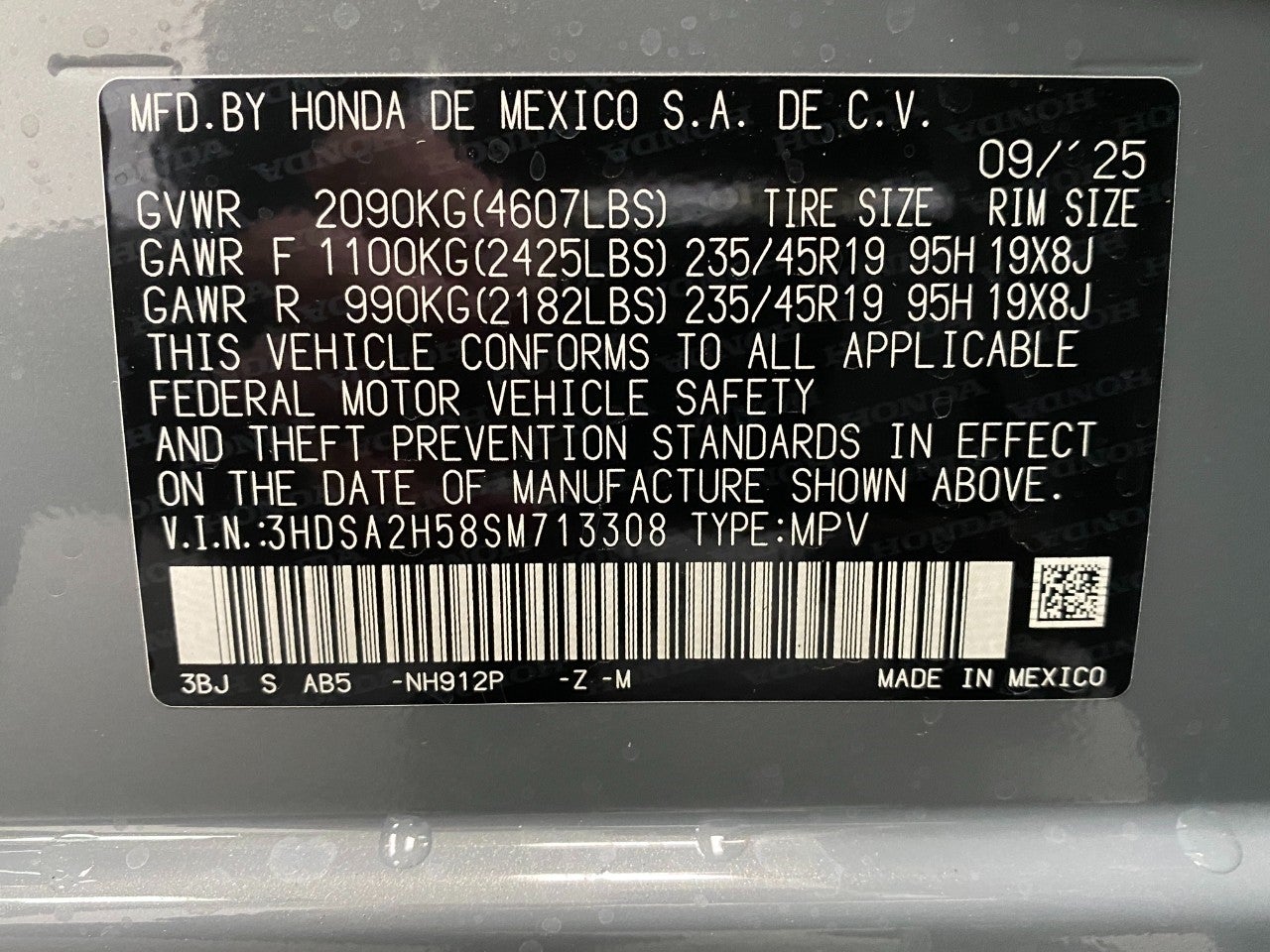 2025 Acura ADX AWD w/A-Spec Package