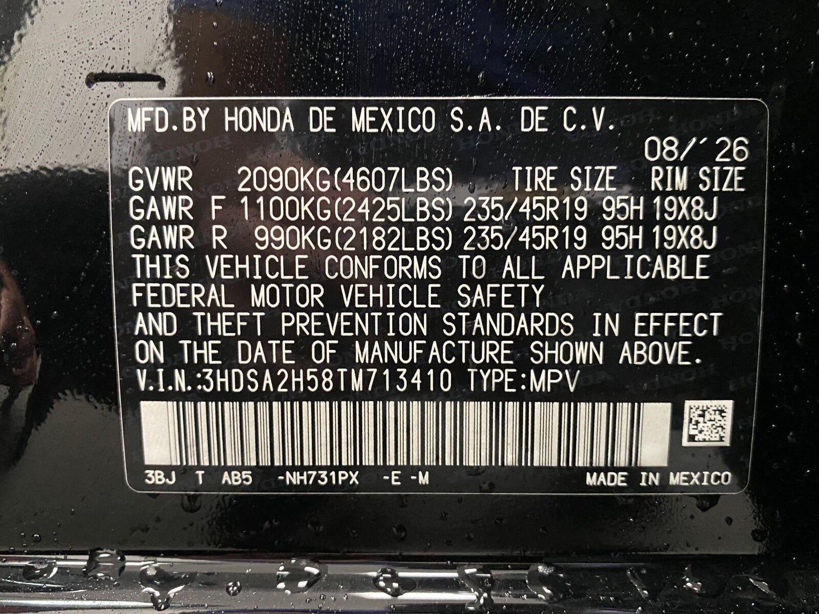 2026 Acura ADX AWD w/A-Spec Package