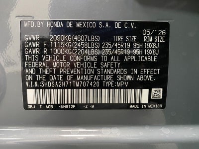 2026 Acura ADX AWD w/A-Spec Advance Package