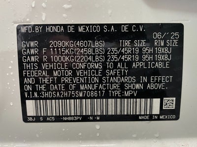 2025 Acura ADX AWD w/A-Spec Advance Package