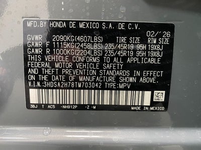 2026 Acura ADX AWD w/A-Spec Advance Package