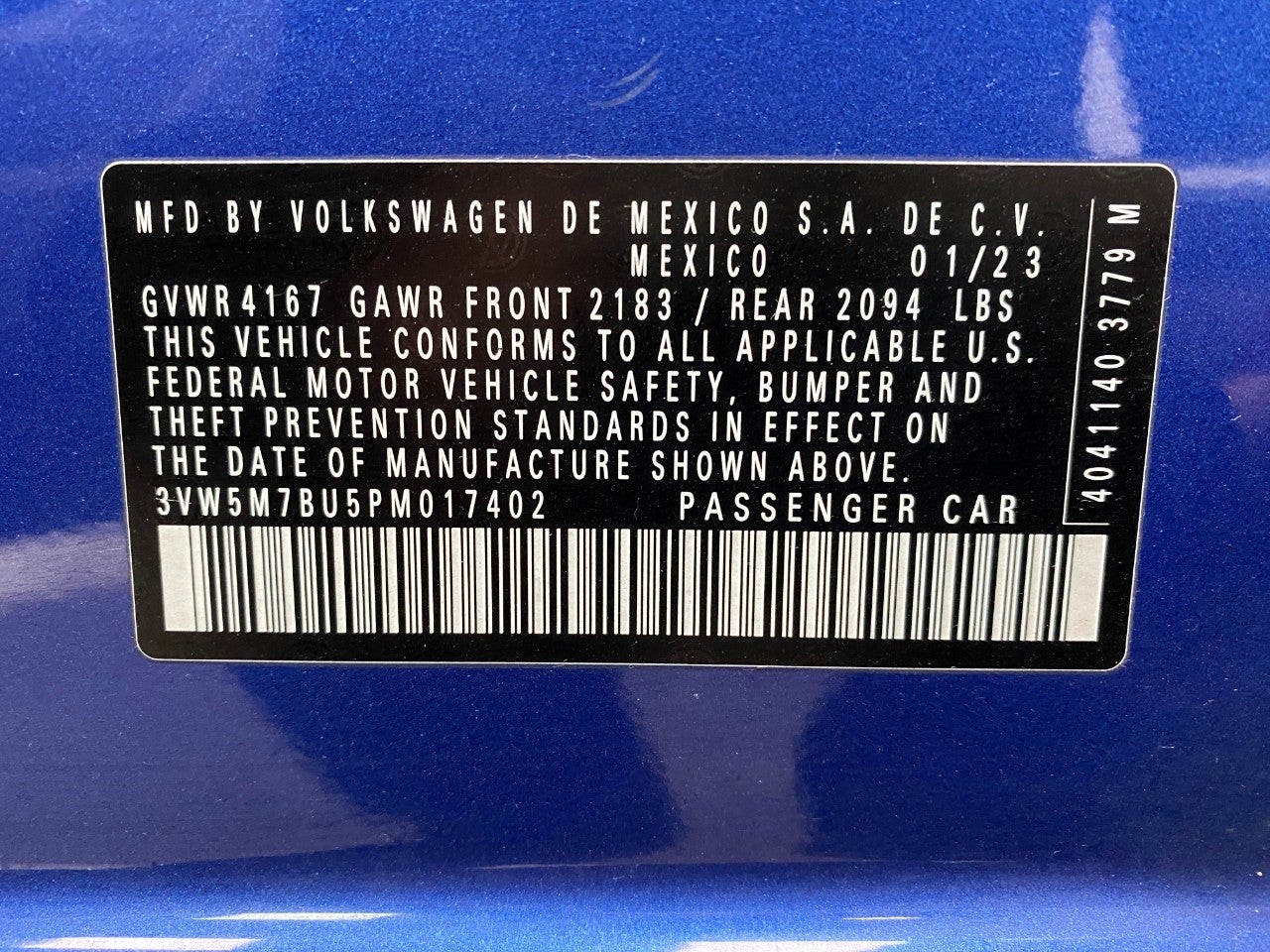 2023 Volkswagen Jetta S Auto