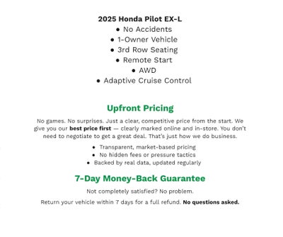 2025 Honda PILOT SPORT UTILITY