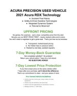2021 Acura RDX SH-AWD w/Technology Package