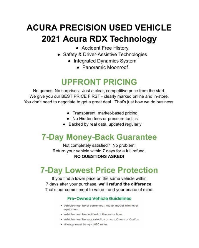 2021 Acura RDX SH-AWD w/Technology Package
