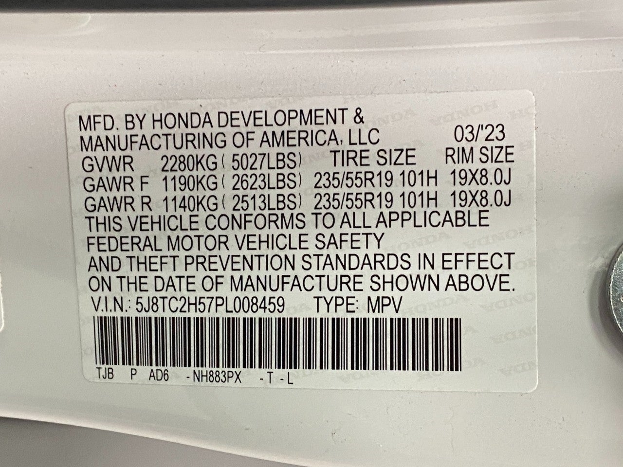 2023 Acura RDX SH-AWD w/Technology Package