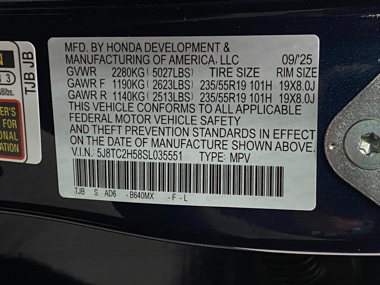 2025 Acura RDX SH-AWD w/Technology Package