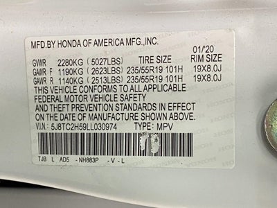 2020 Acura RDX SH-AWD w/Technology Pkg