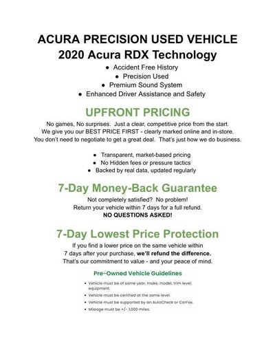 2020 Acura RDX SH-AWD w/Technology Pkg