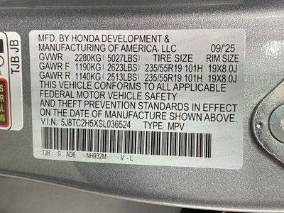 2025 Acura RDX SH-AWD w/Technology Package