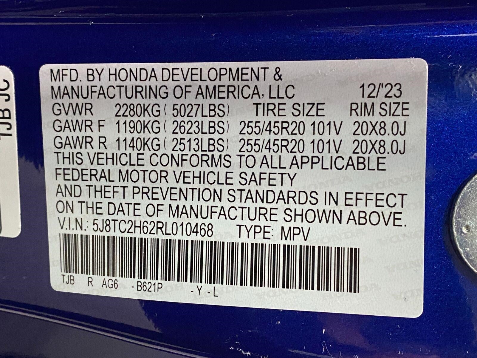 2024 Acura RDX SH-AWD w/A-Spec Package