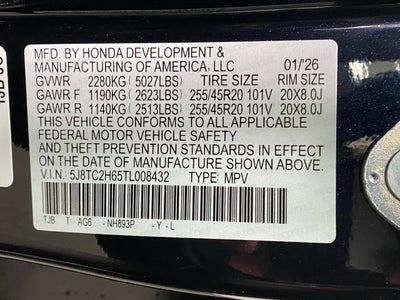 2026 Acura RDX SH-AWD w/A-Spec Package