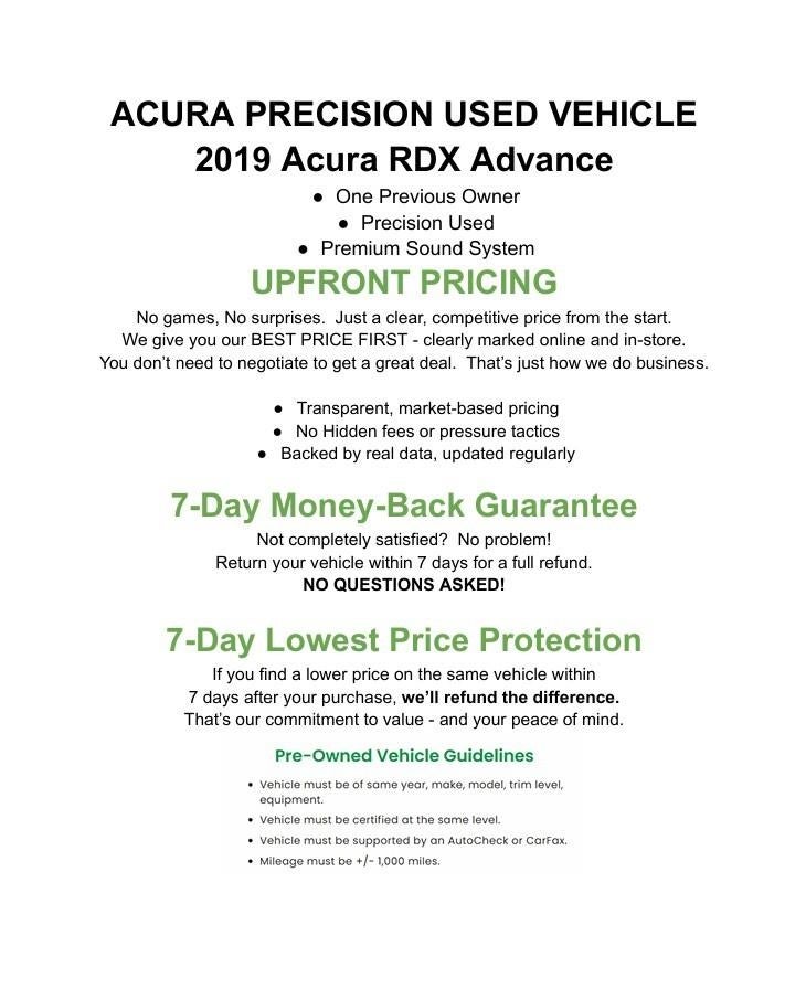 2019 Acura RDX Advance Package SH-AWD's photo