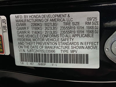 2025 Acura RDX SH-AWD w/Advance Package