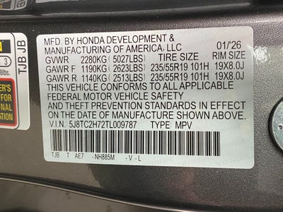 2026 Acura RDX SH-AWD w/Advance Package