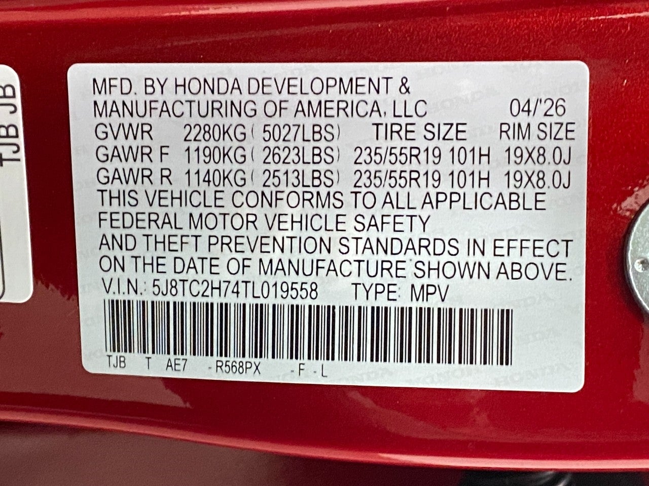 2026 Acura RDX SH-AWD w/Advance Package