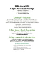 2024 Acura RDX SH-AWD w/A-Spec Advance Package