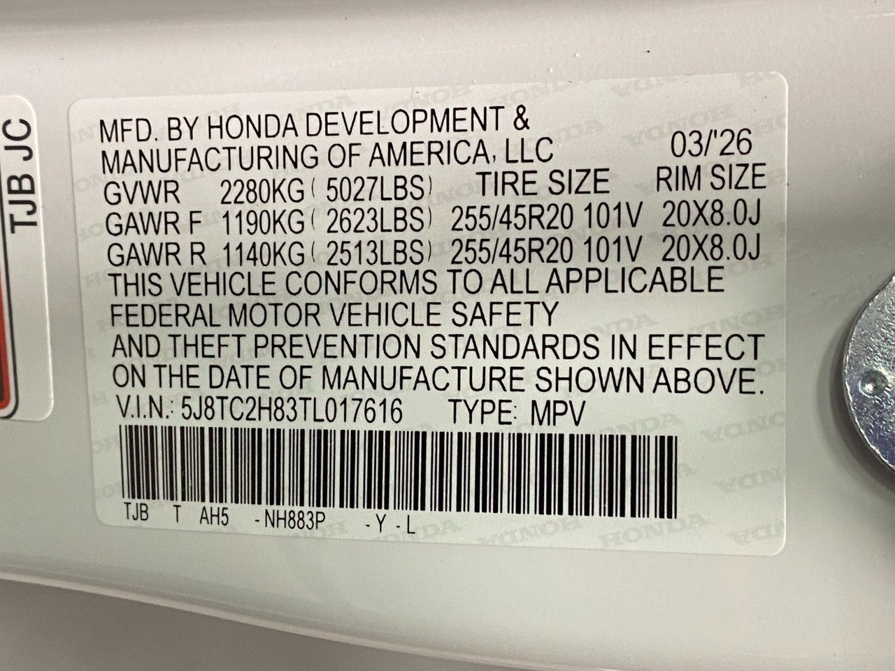 2026 Acura RDX SH-AWD w/A-Spec Advance Package