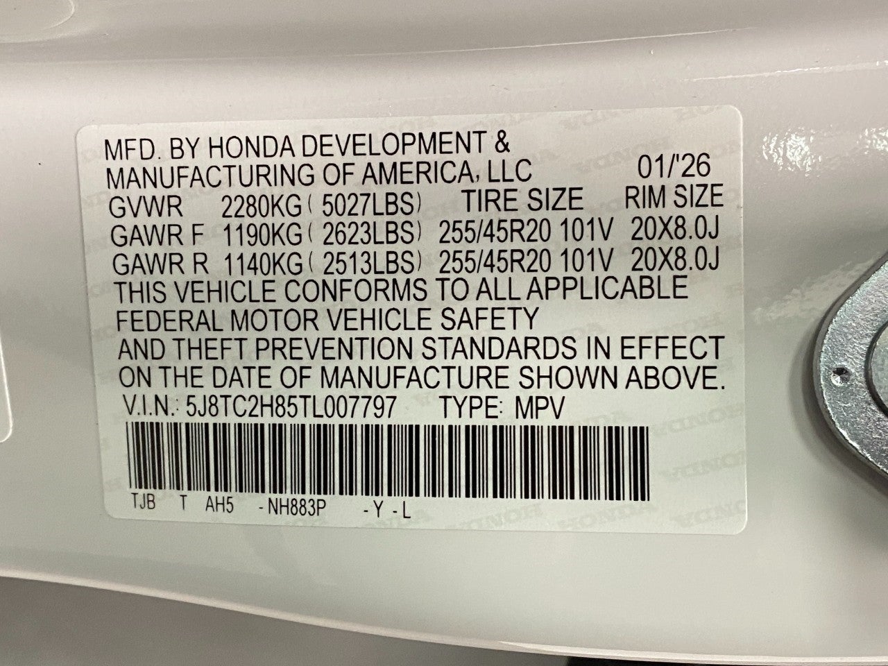 2026 Acura RDX SH-AWD w/A-Spec Advance Package