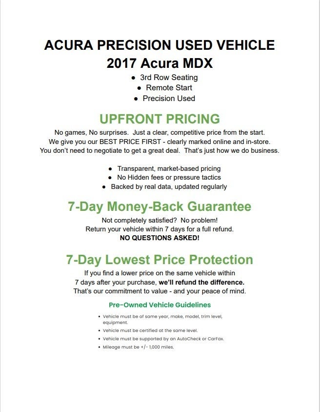 2017 Acura MDX SH-AWD