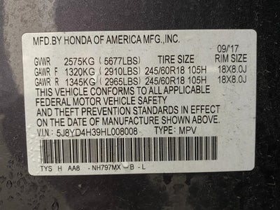 2017 Acura MDX SH-AWD