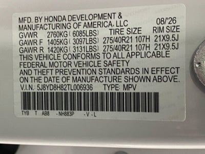 2026 Acura MDX Type S SH-AWD w/Advance Package