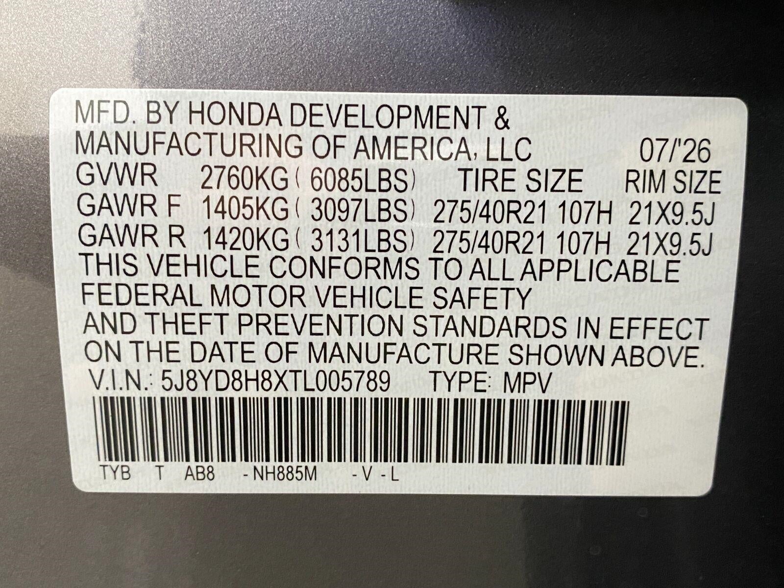 2026 Acura MDX Type S SH-AWD w/Advance Package